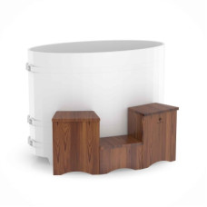 Подиум для купели две ступеньки Bentwood 500х250х500