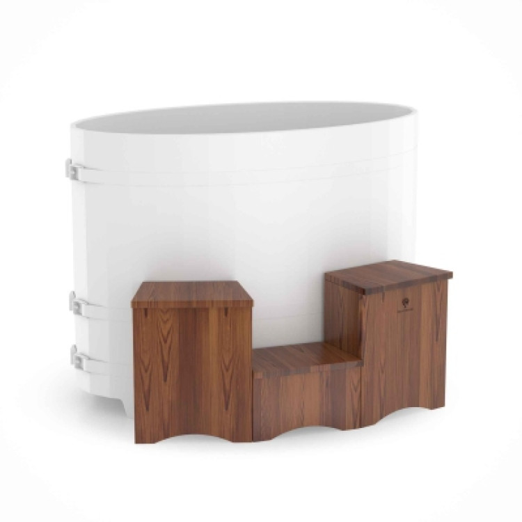 Подиум для купели две ступеньки Bentwood 500х250х500