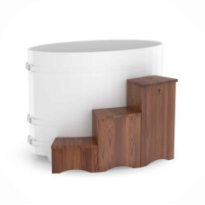 Подиум для купели две ступеньки Bentwood 250х500х750