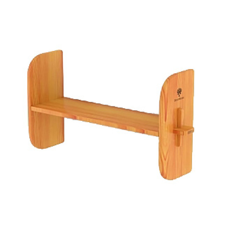 Полка одинарная Bentwood для предбанника 230х860х450