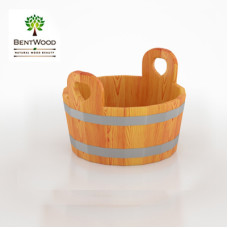 Шайка для бани Bentwood из лиственницы 15 литров