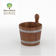 Ушат для бани Bentwood из лиственницы 7 литров