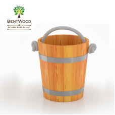 Ведро для бани Bentwood 15 литров из лиственницы