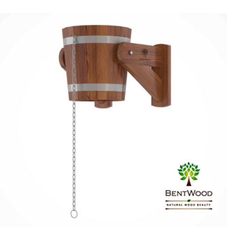 Ведро водопад Bentwood 12 литров из лиственницы мореное в Киеве