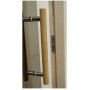 Дверь для бани и сауны Tesli Steel RS 2000 х 783