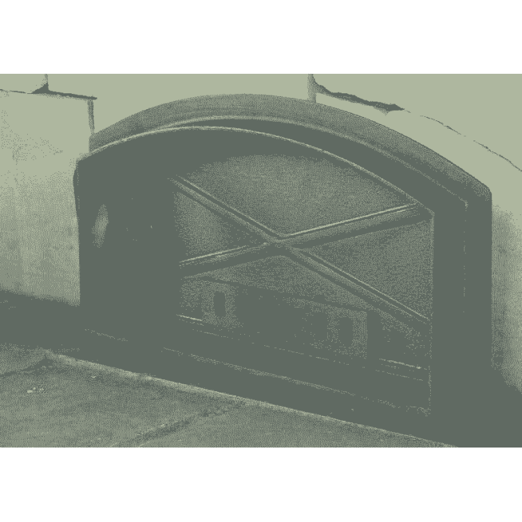 Чугунная дверь DCH2T 490x280