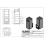 Печь дровяная KLOVER RT-50-RV в Киеве