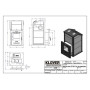 Печь дровяная KLOVER RT-20P в Киеве