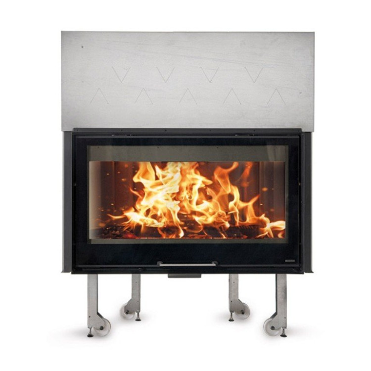 Каминная топка Nordica Monoblocco 1300 H 800 Piano