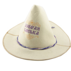 Шапка для сауны "ПОТТЕР" светло-серый