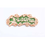 Декоративная табличка «SAUNA» в Киеве