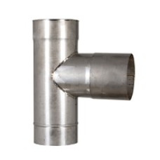 Тройник Ф120 87° AiSi321 ≠1,0мм