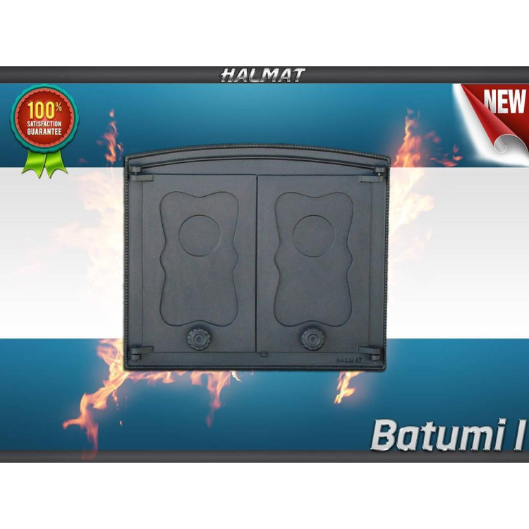 ДВЕРЦЫ ЧУГУННЫЕ ДЛЯ КАМИНА BATUMI 1 440X380