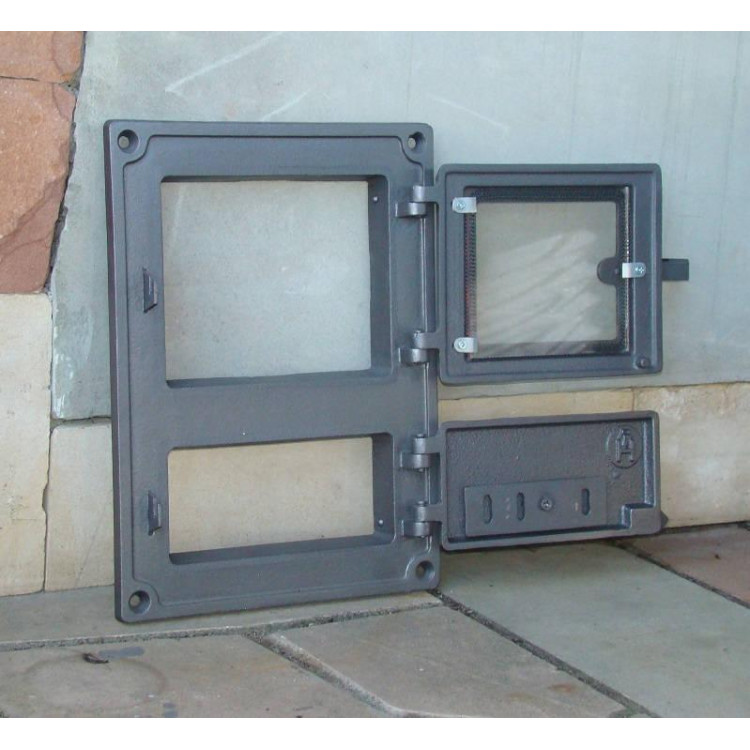 ДВЕРЦЯ ДЛЯ КАМІНУ DPK8R 375X275