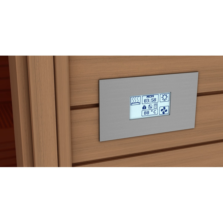 Пульт управления сауной Sawo Innova Stainless Steel Touch INT-S-SST Combi
